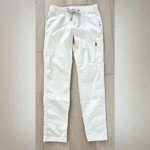 Vuori Women's M Ripstop Cream Track Pants Hiking Outdoors VW401 Long 31”